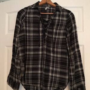Mudd plaid  shirt  size XS